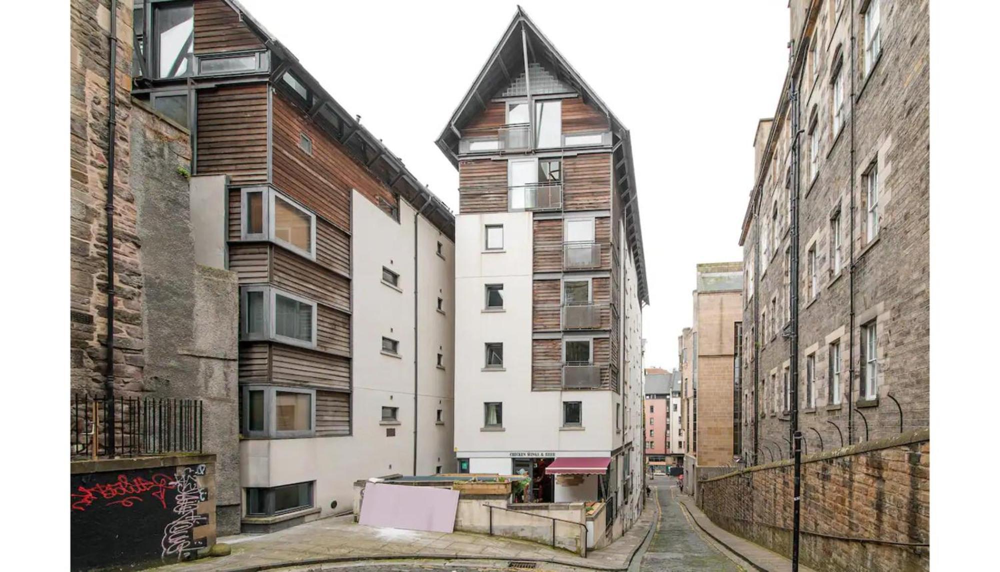 Modern Flat In The Middle Of Old Town Apartment เอดินบะระ ภายนอก รูปภาพ